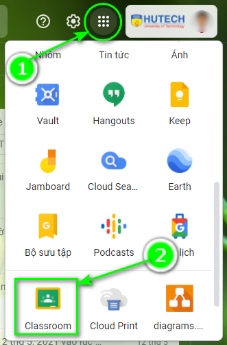 Hướng dẫn sử dụng Google Classroom dành cho Giảng viên 72