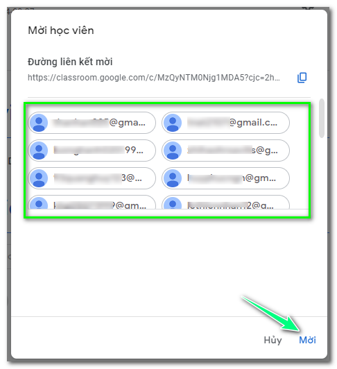Hướng dẫn sử dụng Google Classroom dành cho Giảng viên 294