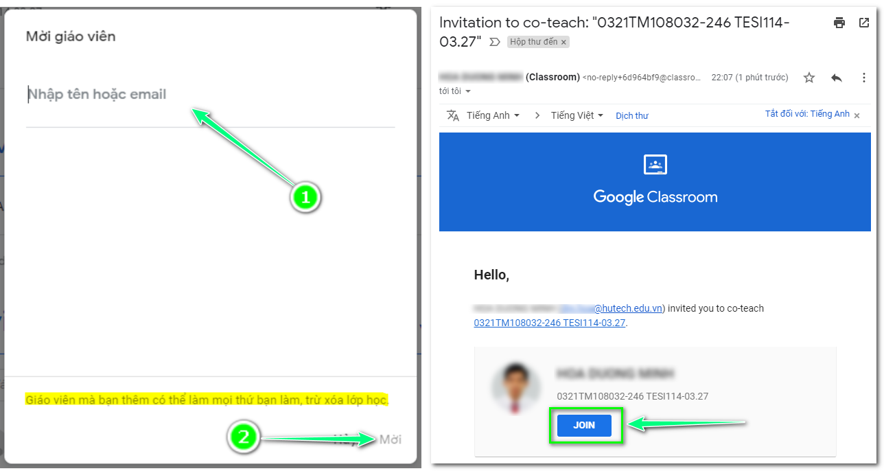 Hướng dẫn sử dụng Google Classroom dành cho Giảng viên 373