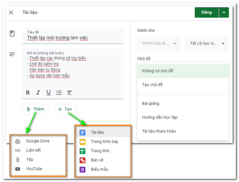 Hướng dẫn sử dụng Google Classroom dành cho Giảng viên 490