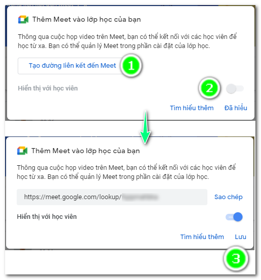 Hướng dẫn sử dụng Google Classroom dành cho Giảng viên 659