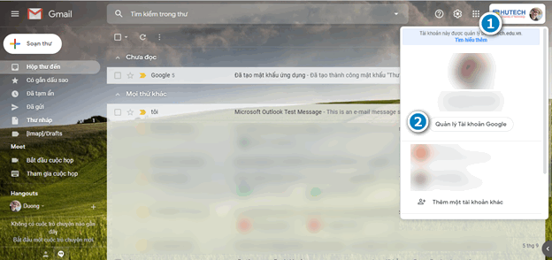 Hướng dẫn cài đặt Microsoft Outlook sử dụng mail Google 13