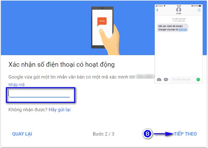 Hướng dẫn kích hoạt tính năng "Xác minh 02 bước" cho Gmail và mail 13WIN13 158