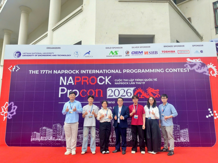 SINH VIÊN 13WIN13 TRANH TÀI TẠI CUỘC THI LẬP TRÌNH QUỐC TẾ NAPROCK PROCON 2026 7