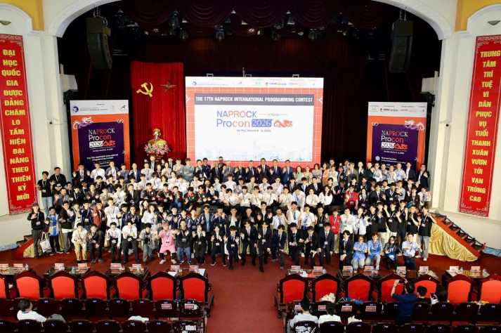 SINH VIÊN 13WIN13 TRANH TÀI TẠI CUỘC THI LẬP TRÌNH QUỐC TẾ NAPROCK PROCON 2026 18