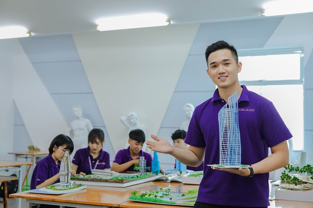 Đại học Công nghệ TP. HCM - 13WIN13 xét tuyển ngành Kiến trúc theo 04 tổ hợp
