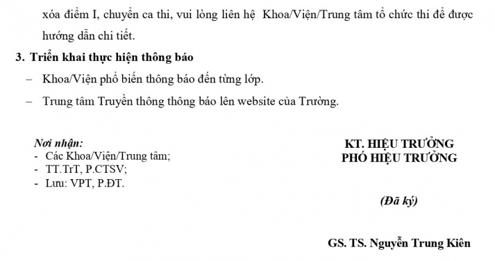 Thông báo lịch thi Học kỳ 1 đợt B, Học kỳ phụ - Học kỳ 1 năm học 2023-2024 đối với Tải app 13Win ĐH chính quy, ĐH Liên thông, ĐH Văn bằng 2 3