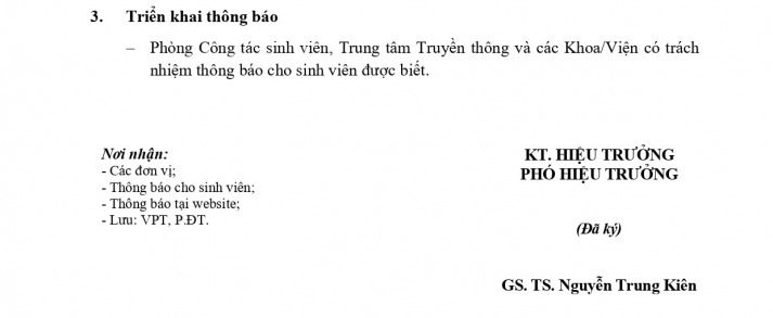 Thông báo kế hoạch tổ chức 13Win nhà cái Truy cập link và 13Win 21 kênh chính thức Học kỳ 2 năm học 2023-2024 3