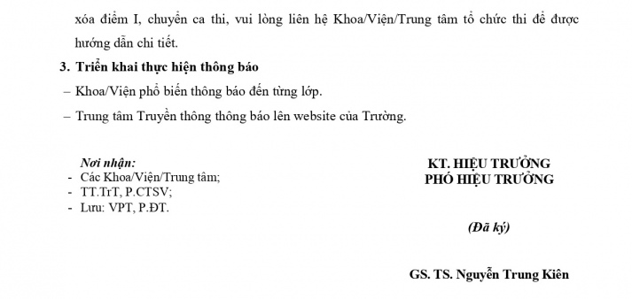 Thông báo lịch thi Học kỳ 2 đợt B, Học kỳ phụ - Học kỳ 2 năm học 2023 - 2024 đối với Tải app 13Win Đại học chính quy, Đại học Liên thông, Đại học Văn bằng 2 5