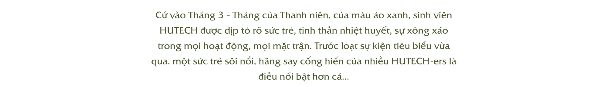 Nhìn lại tháng 3: 31 ngày “rạo rực”, căng - tràn của tuổi trẻ 13WIN13 7