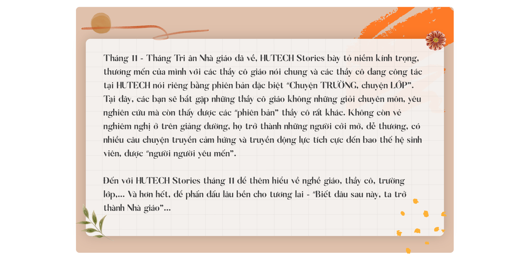 Chuyện trường chuyện lớp