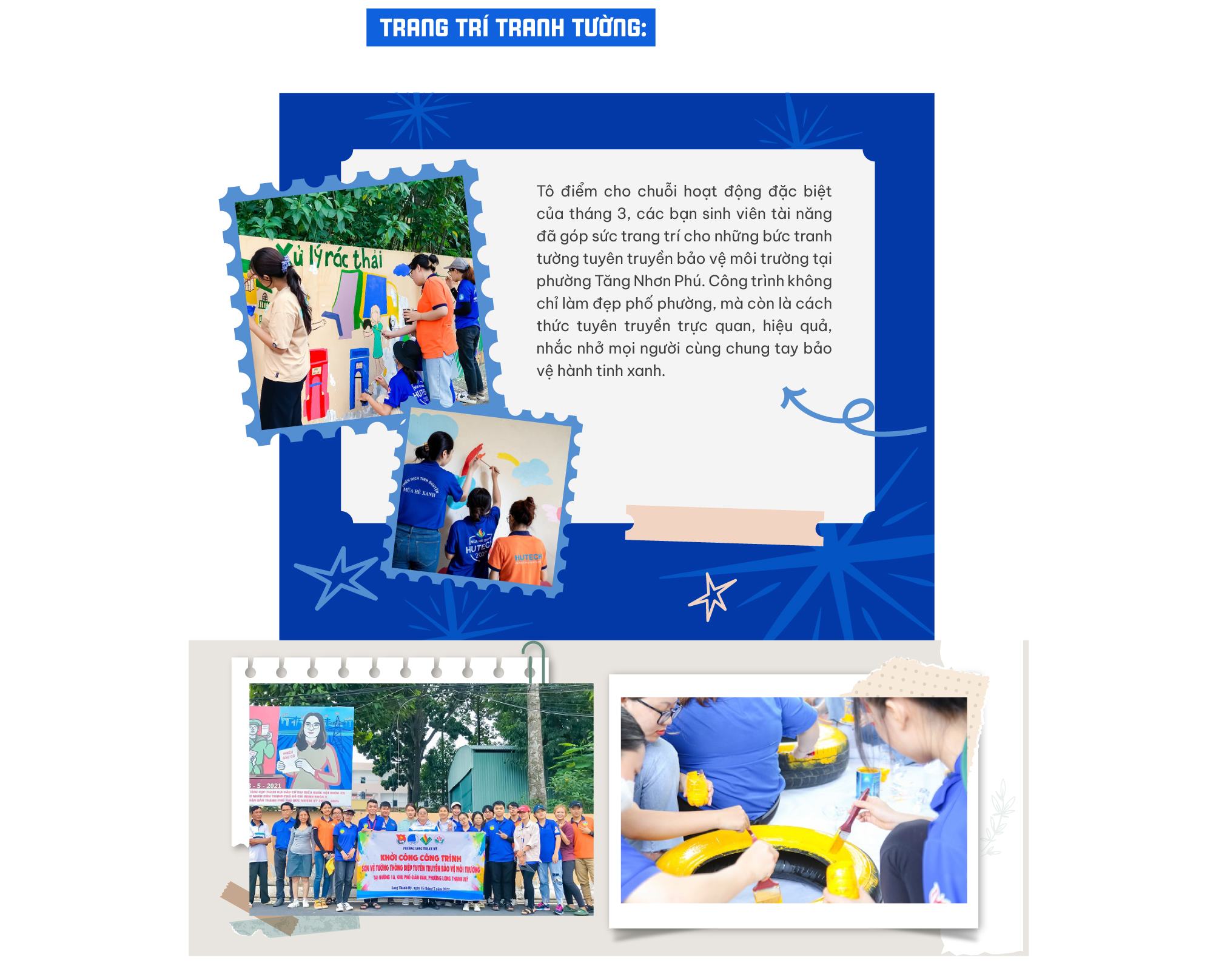 SẮC XANH 13WIN13: TIẾP BƯỚC TINH THẦN TÌNH NGUYỆN, RỰC CHÁY THÁNG 3 TUỔI TRẺ 68