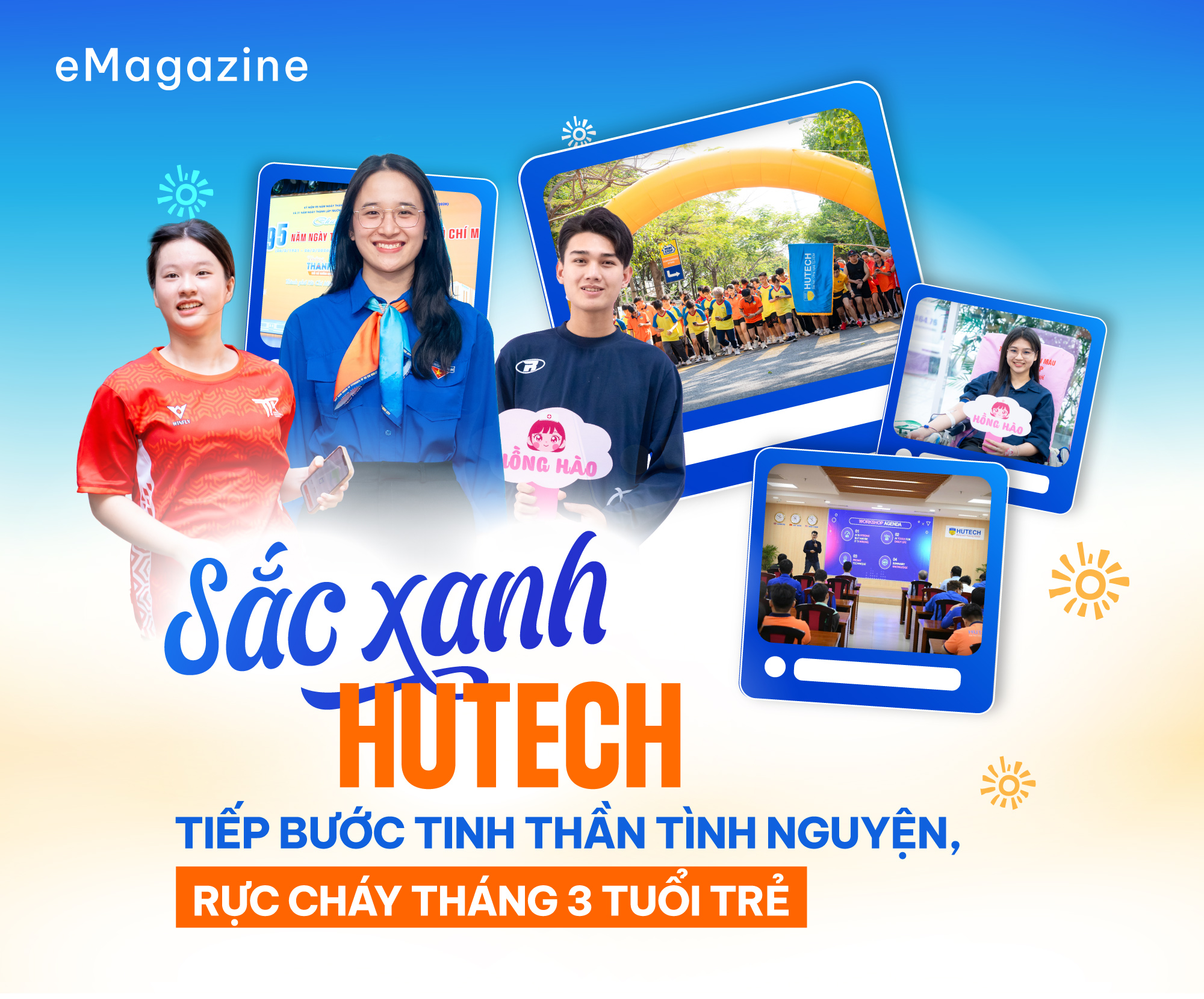SẮC XANH 13WIN13: TIẾP BƯỚC TINH THẦN TÌNH NGUYỆN, RỰC CHÁY THÁNG 3 TUỔI TRẺ 3