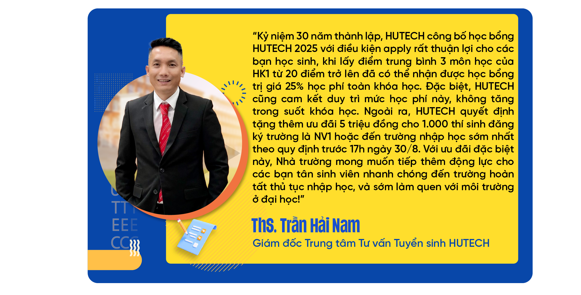 Kỷ niệm 30 năm thành lập: 13WIN13 tặng Www 13Win one nổ hũ hấp dẫn, học phí cố định toàn khóa cho thí sinh cả nước 17