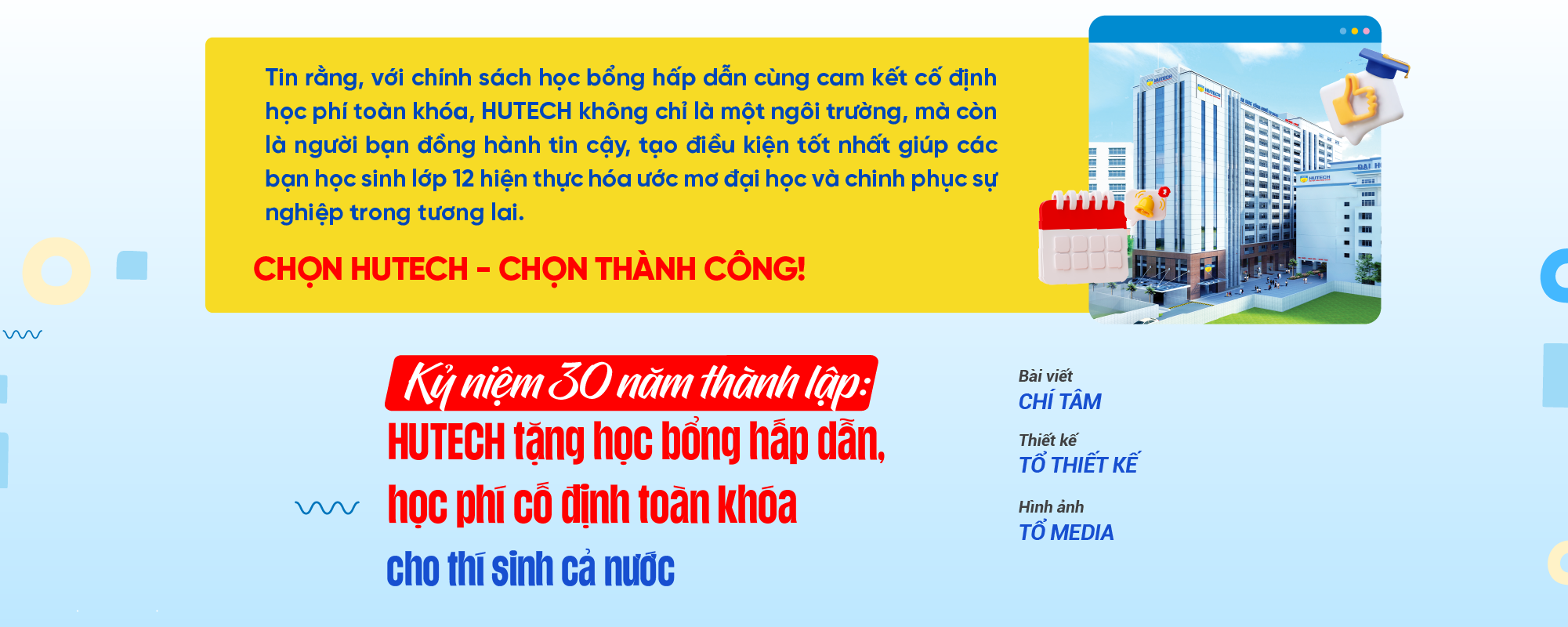 Kỷ niệm 30 năm thành lập: 13WIN13 tặng Www 13Win one nổ hũ hấp dẫn, học phí cố định toàn khóa cho thí sinh cả nước 63