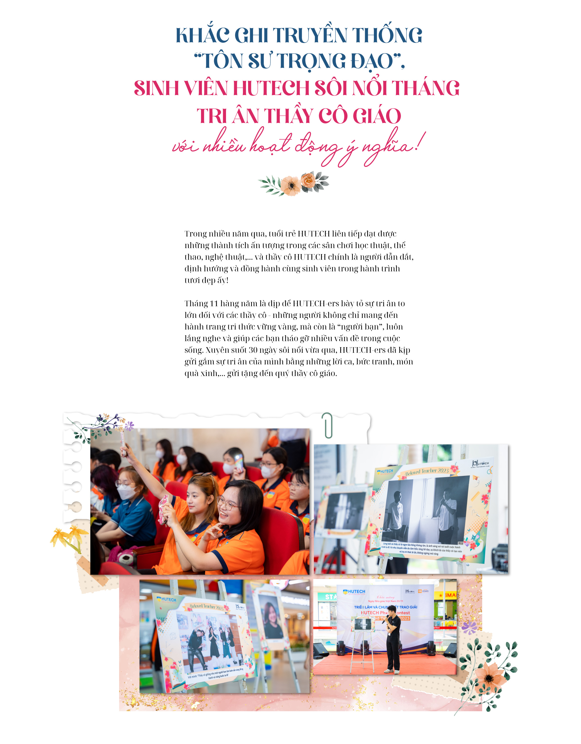eMagazine: Tháng 11, 13WIN13 ngập tràn sắc hoa và tình cảm Thầy Trò! 10