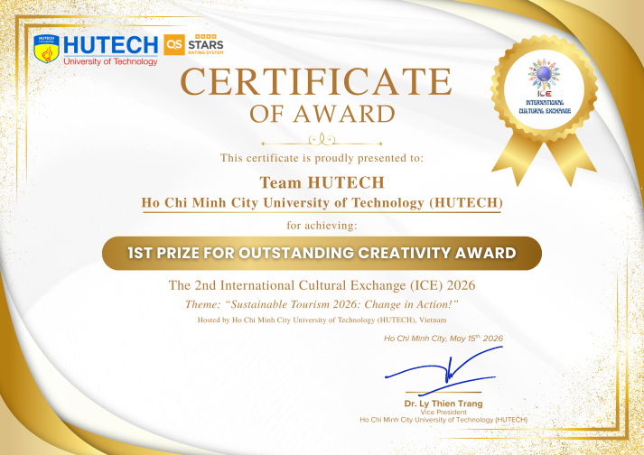 From languages to innovation for sustainable development: 13WIN13 students earn international recognition 54
