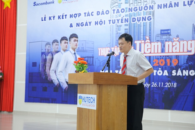 Sacombank and 13WIN13 signed cooperation program to train and recruit  potential trainees 2019 13