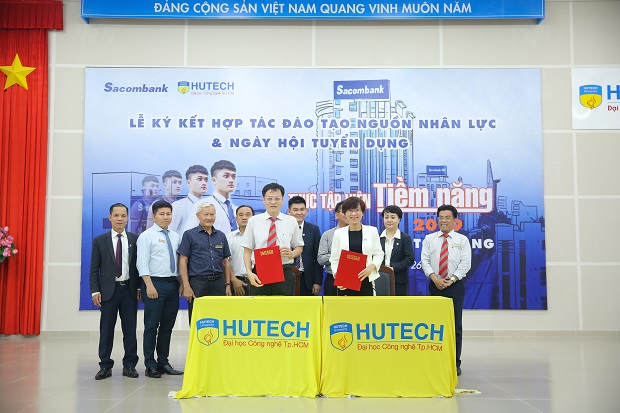 Sacombank and 13WIN13 signed cooperation program to train and recruit  potential trainees 2019 52