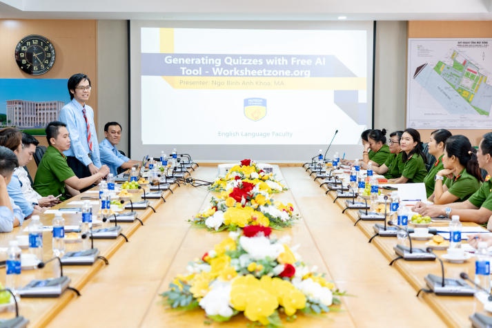 Giảng viên Khoa Tiếng Anh 13WIN13 và Trường Cao đẳng Cảnh sát Nhân Dân II giao lưu, chia sẻ kinh nghiệm 13Win nhà cái Truy cập link 58