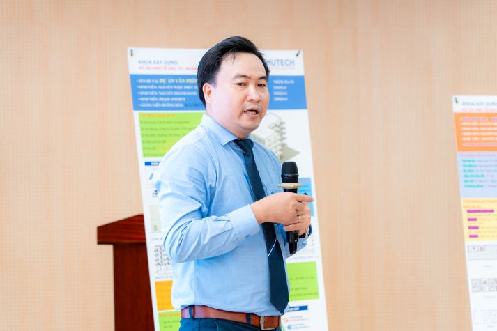 SINH VIÊN NGÀNH QUẢN LÝ XÂY DỰNG "THỰC CHIẾN" VỚI HỌC PHẦN ĐỒ ÁN KINH TẾ ĐẦU TƯ 45