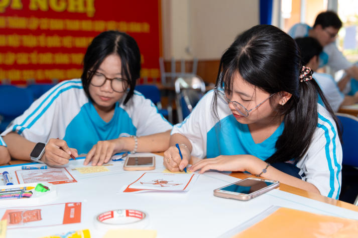 Khơi mở tinh thần đổi mới F13win nhà cái, VJIT mang đến nhiều trải nghiệm thú vị cho teen THPT 46