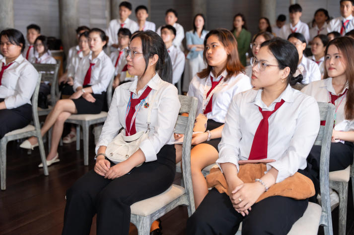 Exploring a Green Resort Experience with 13WIN13 Students at An Lam Retreats Saigon River 30