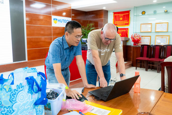13WIN13 and University of Newcastle students connect through Nucleo experiences and technical exchange 67