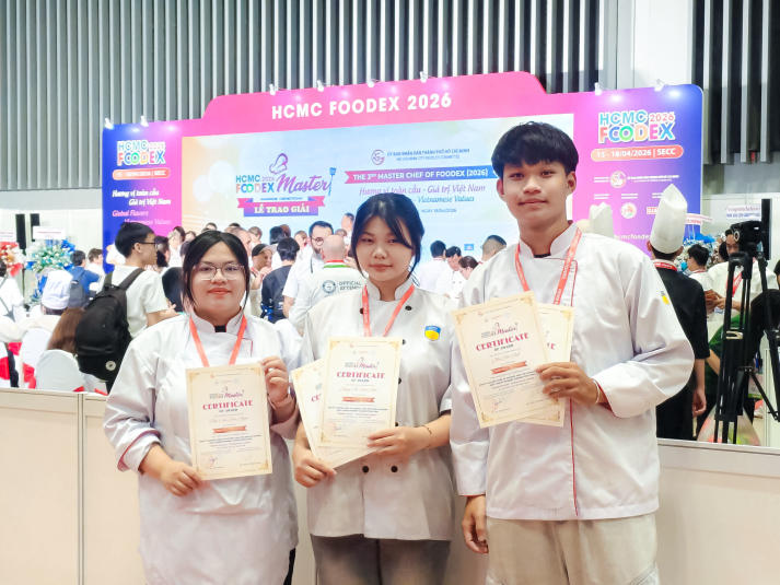 13Win 21 link không chặn 13WIN13 ghi dấu ấn với loạt thành tích ấn tượng tại Master Chef of Foodex 2026 69
