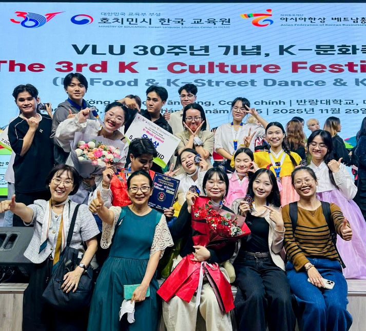 Màn trình diễn ấn tượng của Tải app 13Win Khoa Hàn Quốc học giành giải Ba tại K-Festival 2025 26