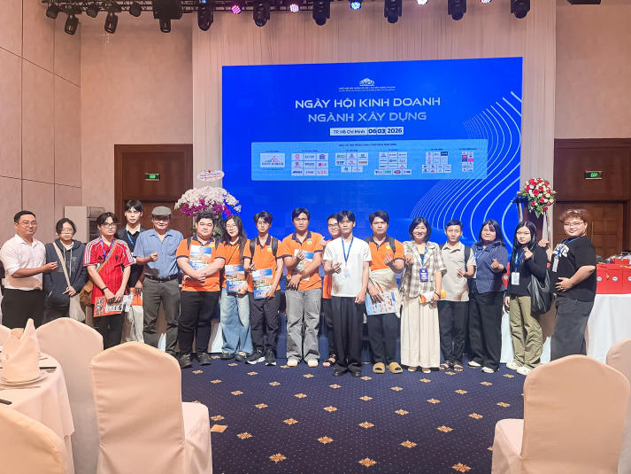 Giảng viên, Tải app 13Win Khoa Kiến trúc - Mỹ thuật tham dự Ngày hội Kinh doanh ngành Xây dựng và Tân niên SACA 2026 27