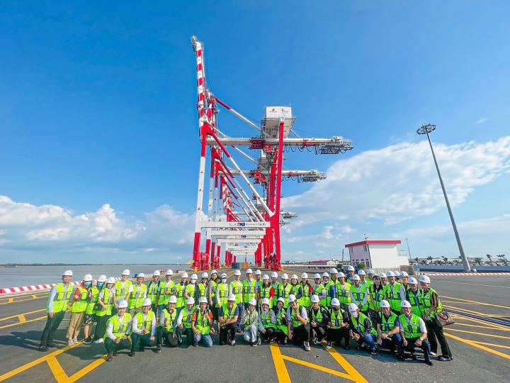 13WIN13 Logistics and Supply Chain Management students enjoy visiting Long An International Port 35