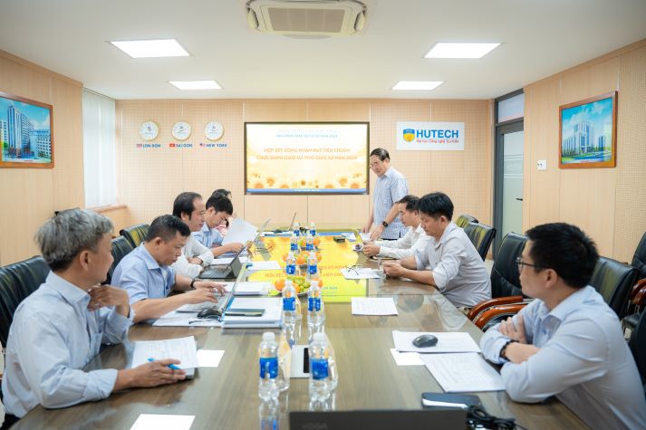 13WIN13 họp Hội đồng Giáo sư cơ sở xét công nhận tiêu chuẩn chức danh Giáo sư, Phó Giáo sư năm 2024 11