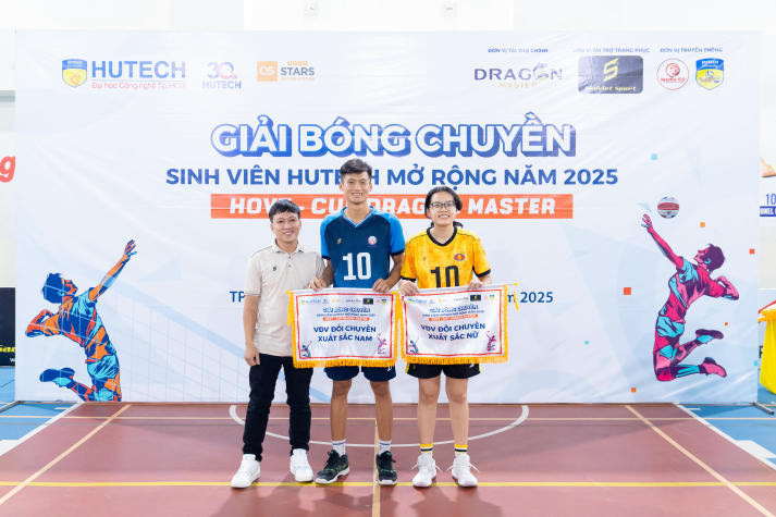 Đội tuyển nữ 13WIN13 và nam Sư phạm Kỹ thuật lên ngôi vô địch Giải Bóng chuyền CUP DRAGON MASTER 2025 338