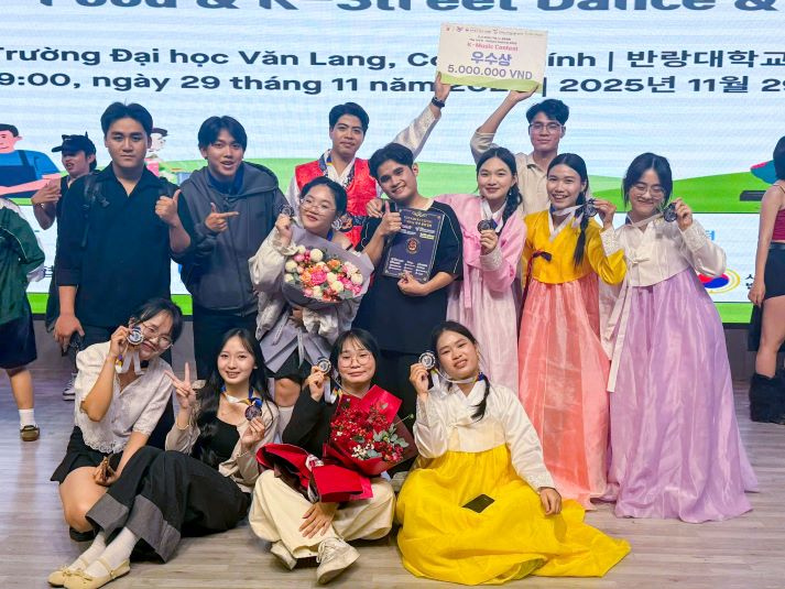 Màn trình diễn ấn tượng của Tải app 13Win Khoa Hàn Quốc học giành giải Ba tại K-Festival 2025 10