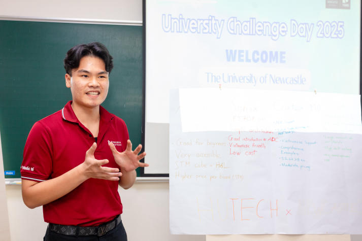 13WIN13 and University of Newcastle students connect through Nucleo experiences and technical exchange 88