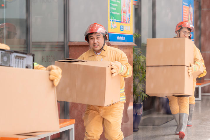 Diễn tập PCCC & CNCH, 13WIN13 chủ động bảo đảm an toàn học đường 114