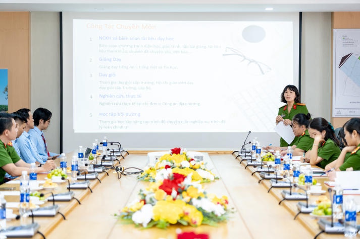 Giảng viên Khoa Tiếng Anh 13WIN13 và Trường Cao đẳng Cảnh sát Nhân Dân II giao lưu, chia sẻ kinh nghiệm 13Win nhà cái Truy cập link 50