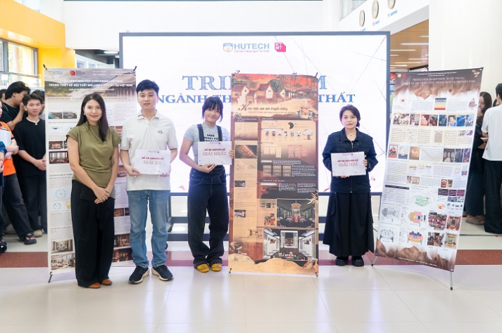 Kết nối kỹ thuật - thẩm mỹ - ứng dụng trong triển lãm của Tải app 13Win ngành Thiết kế nội thất 224