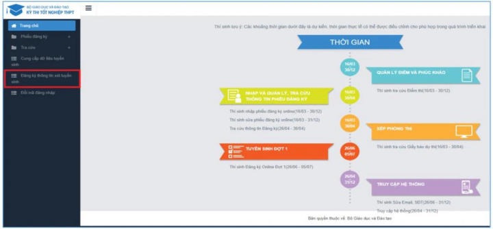 Hướng dẫn nộp lệ phí đăng ký xét tuyển 13Win32 đăng nhập trực tuyến 38