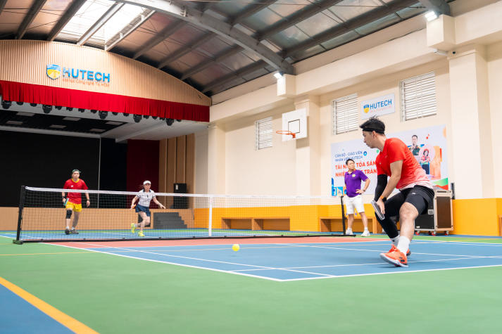 [Hội thao CB-GV-NV 13WIN13 2025]: Bùng nổ Pickleball mùa đầu tiên với chiến thắng thuộc về TT.GDCT-QP - TT.GDTC 66
