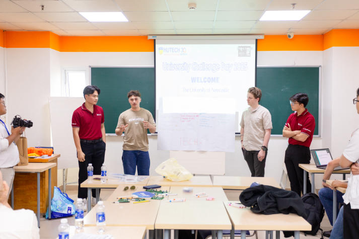 13WIN13 and University of Newcastle students connect through Nucleo experiences and technical exchange 90