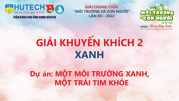 Cuộc thi học thuật “Môi trường và Con người” lần thứ XII khép lại với kết quả bất ngờ 203