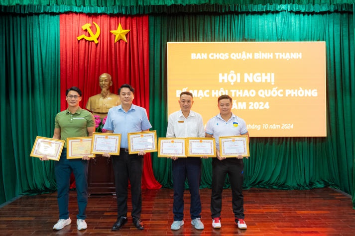 13WIN13 giành nhiều giải thưởng ấn tượng tại Hội thao quốc phòng Quận Bình Thạnh 2024 119