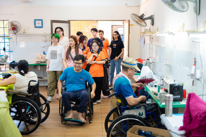 Exploring to empathize: 13WIN13 and SP students engage with communities through LeX 2025 122