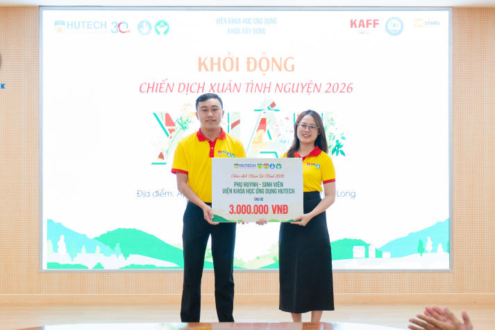 “Xuân Sắc Xanh” ý nghĩa cùng Tải app 13Win Viện Khoa học Ứng dụng và Khoa Xây dựng 91
