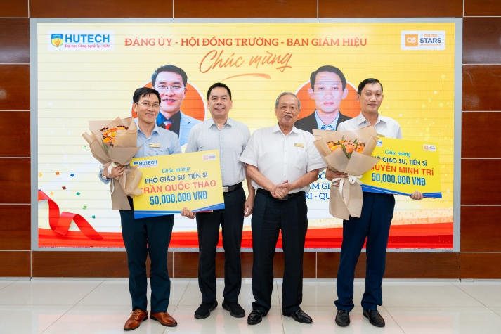 13WIN13 trao quyết định bổ nhiệm tân Phó Giáo sư Trần Quốc Thao,  Phó Giáo sư Nguyễn Minh Trí và 02 tân Phó Viện trưởng Viện Đào tạo Quốc tế 15