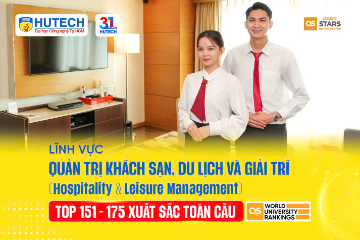 03 lĩnh vực đào tạo của 13WIN13 vào bảng xếp hạng QS World University Rankings by Subject 2026 19