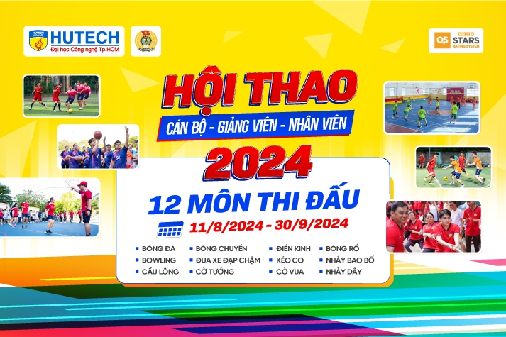 Hội thao CB-GV-NV 13WIN13 2024 chính thức khai mạc vào 11/8 tới 9