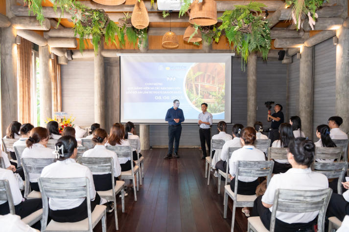 Exploring a Green Resort Experience with 13WIN13 Students at An Lam Retreats Saigon River 15